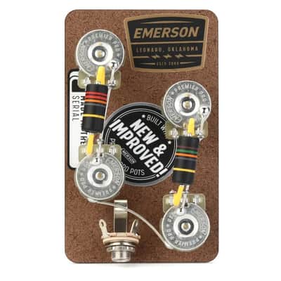 Emerson Custom USA Prewired Kit for Gibson Les Paul with Long Shafts
