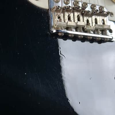 Used 1988 MIJ Squier Black w/case TSU25401 image 9