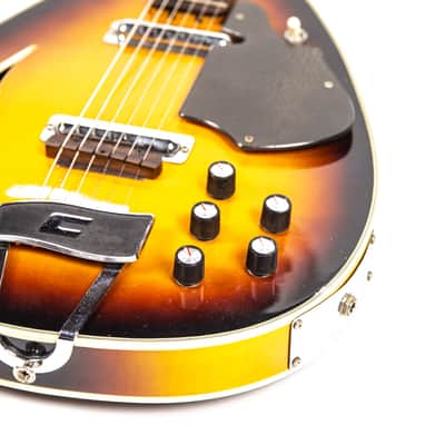 Coral (Danelectro) Teardrop Owned by Nathaniel Rateliff image 10