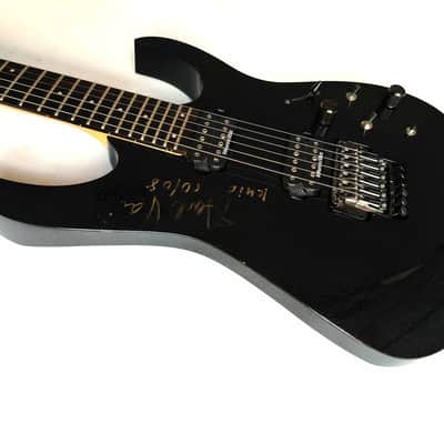 Ibanez Prestige RG 1520G hand-signed Steve Vai '2006 Galaxy Black w/case image 3