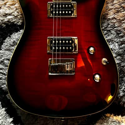 Fender Special Edition Custom Telecaster FMT HH 2003 - Black Cherry Sunburst image 5