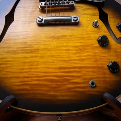 GIBSON USA ES-335 Dot Reissue Semi-Hollow "Vintage Sunburst + Rosewood" (1995) image 6