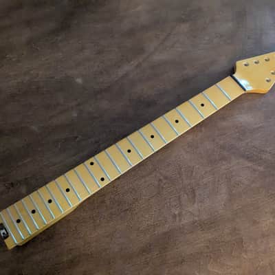 22, Spokewheel truss rod Vintage Tint Maple Guitar neck replacement DIY image 6