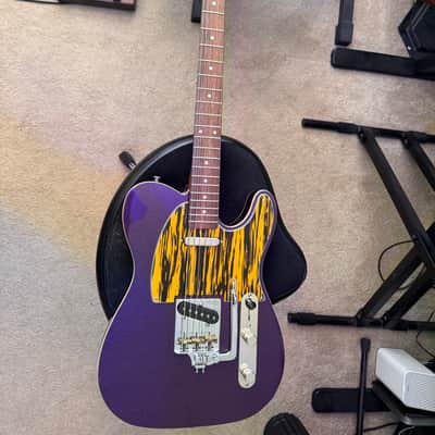 Squier Classic Vibe - Purple Sparkle Baritone Telecaster image 4