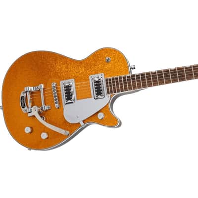 Mint Gretsch Electromatic Jet Electric Guitar - Gold Sparkle image 5