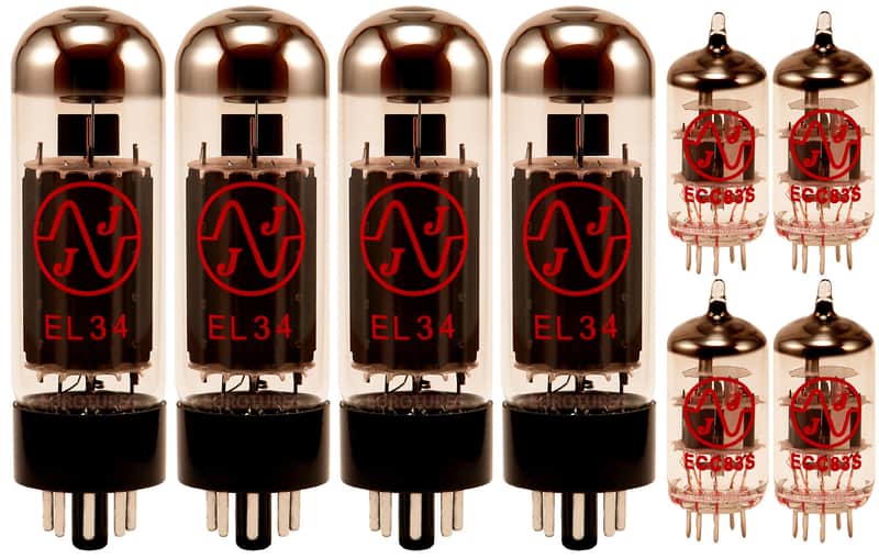 Peavey XXX & XXX II Standard Option JJ Retube(TM) Kit with EL34's image 1
