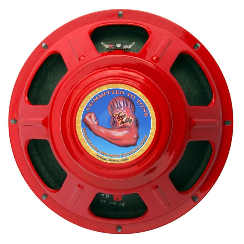 Tone Tubby 12" Red Alnico Hemp Cone Guitar Speaker 8 ohm NEW with Warranty image 1