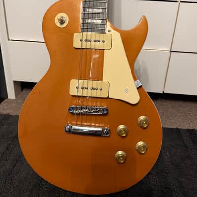 Harley Benton SC-450 P90 Classic Series 2020s - Gold Top image 2