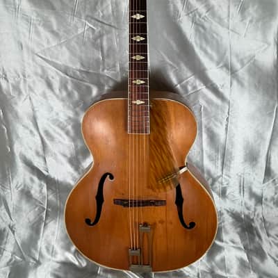 1945 Epiphone Triumph Acoustic Archtop Hollowbody Guitar Owned By Tony Bennett w/Original Hardshell Case image 3