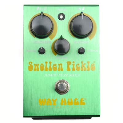 Way Huge WHE401S Swollen Pickle Jumbo Fuzz MkII Bundle w/ Truetone 1 Spot Space Saving 9v Adapter image 2