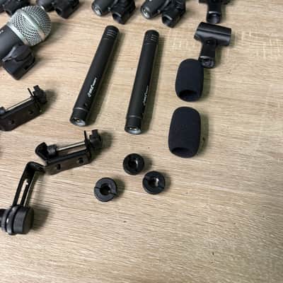 Pyle Pro Wired Microphone Drum/Instrument Kit Set 7-Mic Set PDKM12 #3207 image 10