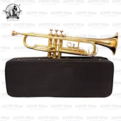 Immagine SOUND SAGA® DW Model Trumpet With All Accessories Including Mouthpiece & Case. - 6