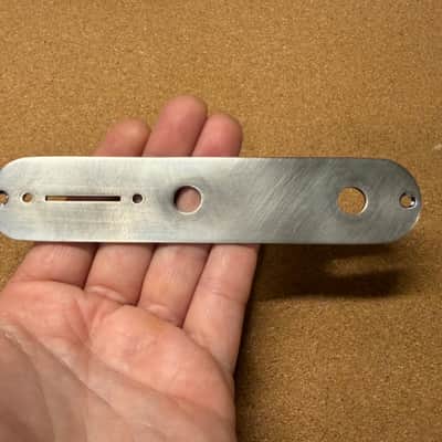 Allparts Control Plate Fender Telecaster Tele Chrome- Aged Relic'd image 6
