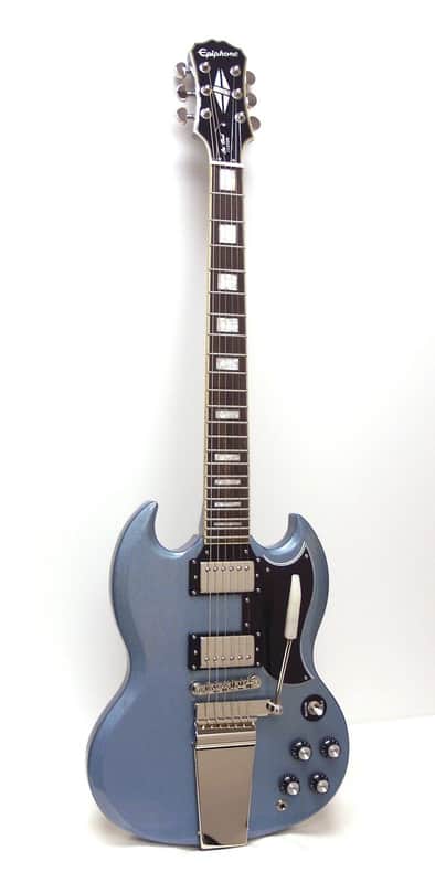 Epiphone SG Custom マエストロ Pelham Blue Epiphone Limited-Edition
