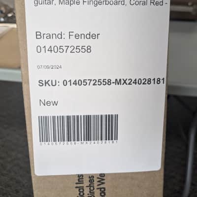 Mint Fender Player II Telecaster HH Elec guitar, Maple Fingerboard, Coral Red - MIM image 8