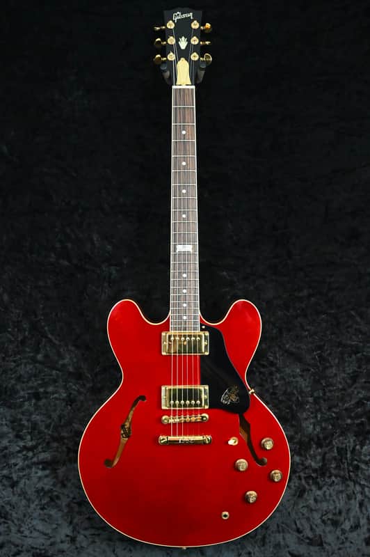 Gibson ES-335 Dot 100th Anniversary from 1994 in Cherry Red with original Hardcase image 1
