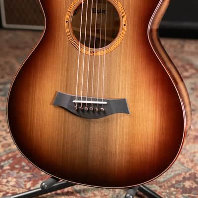 Taylor Custom "The Monument" 1 of 20 C12e 12-Fret Catch Event #10 Grand Concert Acoustic/Electric Guitar - Black Limba/Sinker Cypress with Hardshell Case image 4