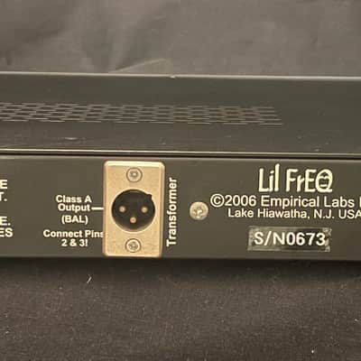 Empirical Labs Lil FrEQ Equalizer 2010s - Black image 5