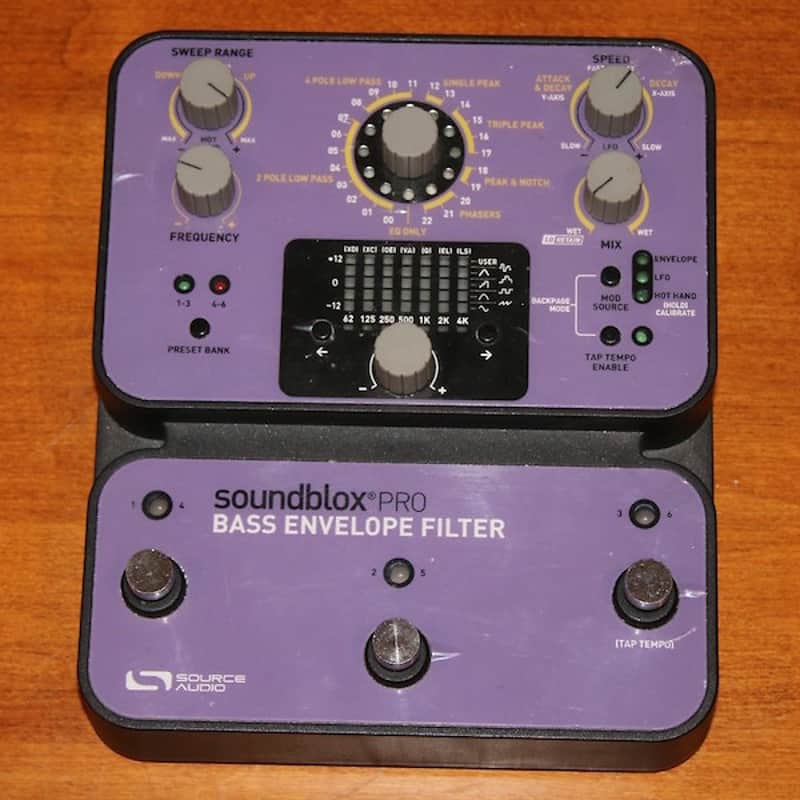 Source Audio Soundblox Pro Bass Envelope Filter | Reverb