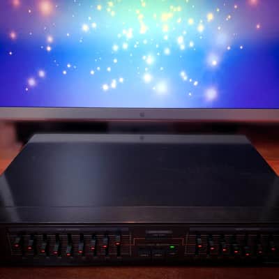 SONY SEQ-210 🌈RaRe🌈 Vintage Stereo Graphic Equalizer image 4