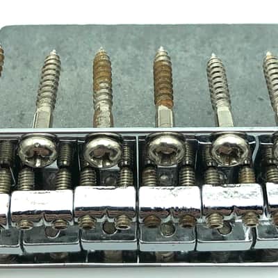 Stratocaster Style Tremolo/Vibrato Assembly Chrome image 2
