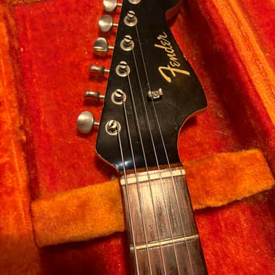 1963 Fender Jazzmaster black/matching headstock 1963 - Black image 3