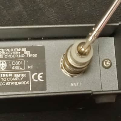 Sennheiser EW100 Diversity Receiver serial U122725 image 9