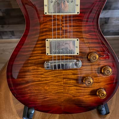 Paul Reed Smith PRS Pre-Lawsuit Single Cut 2000 Dark Cherry Burst 10 Top image 1