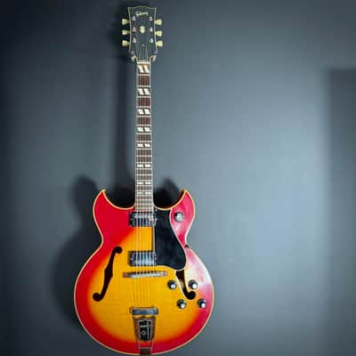 1968 Gibson Barney Kessel Regular - Cherry Sunburst - All Original image 4