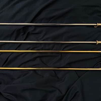 Bach 42BO Stradivarius Series Tenor Trombone with Open Wrap F Attachment Standard Rotor Valve - Clear Lacquered Brass image 9