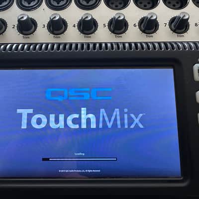 QSC TouchMix-8 Touch Screen Compact Digital Mixer incl case and 19" rack mount image 11