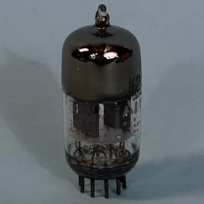 1957 General Electric 12AT7 ECC81 6679 Vintage Motorola Gray Plate D Getter!T406 image 2