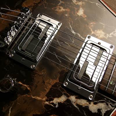 Collectors! Masterbuilt Nemesis with top made of real Black & Gold Marble. Pure artwork and sound image 11