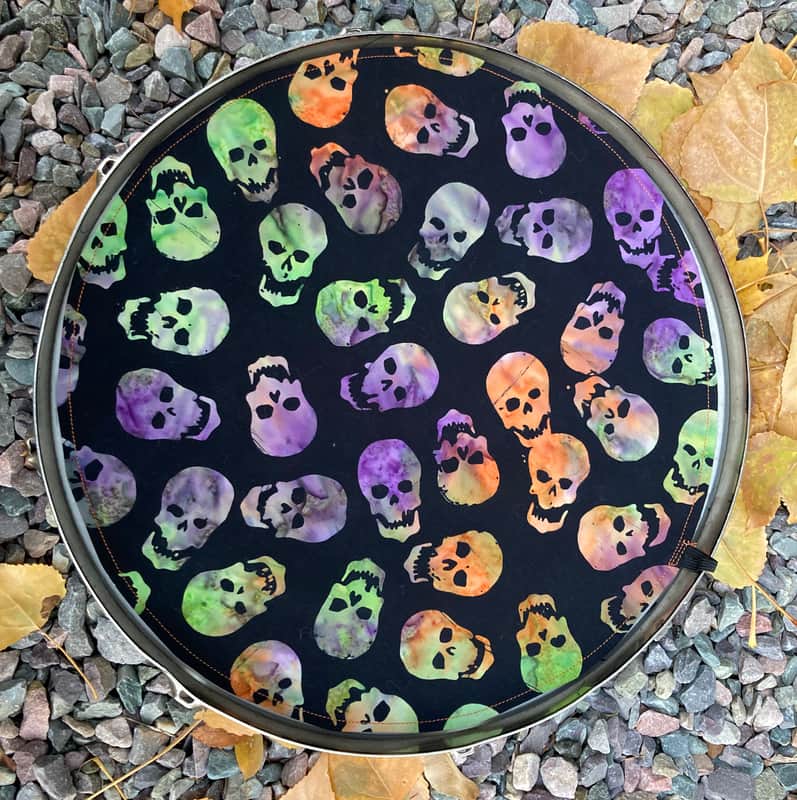 14" Drum Bunny reversible partial mute - funk cover - dampener - compare to Drum Tortillas image 1