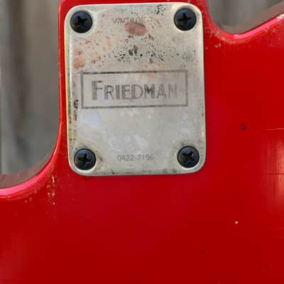 Friedman Vintage T - Relic'd Candy Apple Red image 12