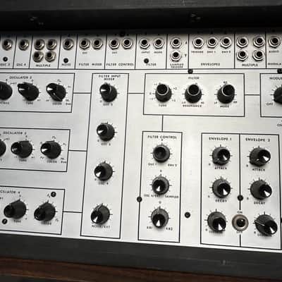 Electronic Music Laboratories Electrocomp EML-101 1970s - Silver Analog modular synthesizer synth vintage image 9
