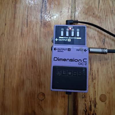 Boss DC-2 Dimension C (Blue Label) 1985 - 1989 - Purple image 1
