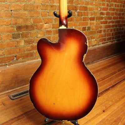 Gretsch 6117 Double Anniversary 1966 - Shaded Golden Sunburst image 4