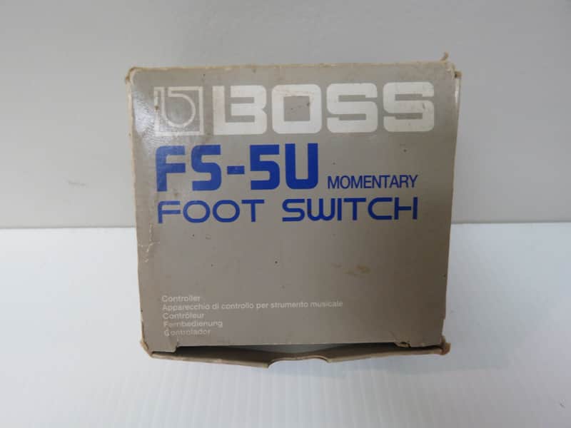 Boss FS-5U Non-latching Footswitch 2007 - Present - Gray image 1