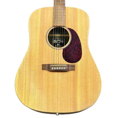 Martin DX1 Solid Spruce Top Acoustic-Electric Guitar w/ Hard Case image 2