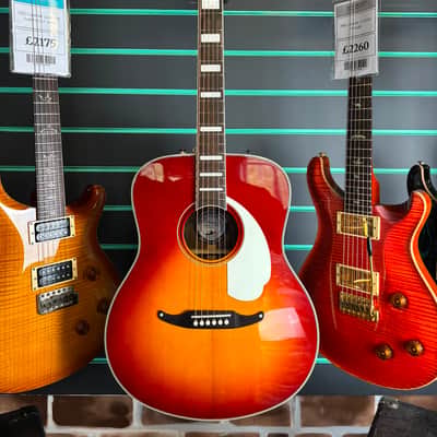 Fender California Vintage Palomino Sienna Sunburst 2023 Electro-Acoustic Guitar image 2