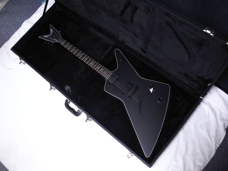 Dean Z Select Fluence electric GUITAR in Black Satin NEW w/ Hard Case - blem - Fishman image 1