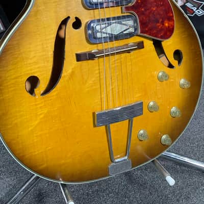 *RARE* 1959 Silvertone 1429 Hollow Body 6-String Electric Guitar w/ Case (Rm3) image 2