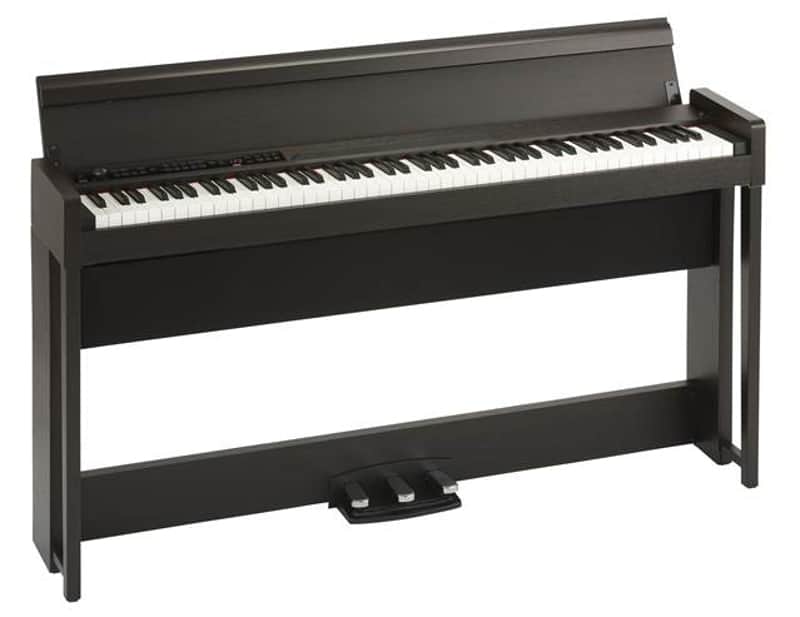 Korg C1 Air Digital Piano - Brown image 1