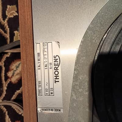 Thorens TD 165 1970s - Woodgrain image 4