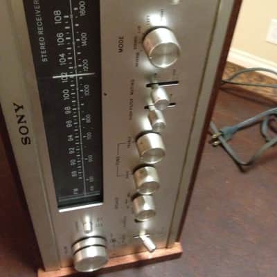 Sony STR-6050 Stereo Amp Receiver PHONO Wood Case + Lit Silver Panel EUC image 14