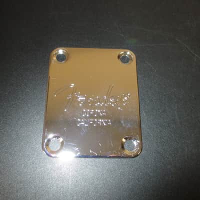 Fender New'Old Stock' 4-Bolt Neck Plate 2000s - Chrome,Corona,California image 1