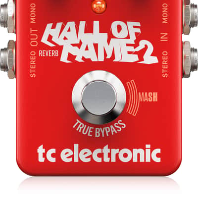 TC Electronic HALL OF FAME 2 REVERB Iconic Reverb Pedal with Groundbreaking MASH Footswitch and Shimmer Effect image 4