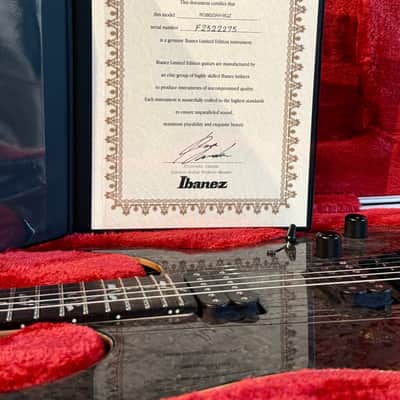 Ibanez RG8620AH-BQZ J. Custom 2025 - Black Quartz image 7
