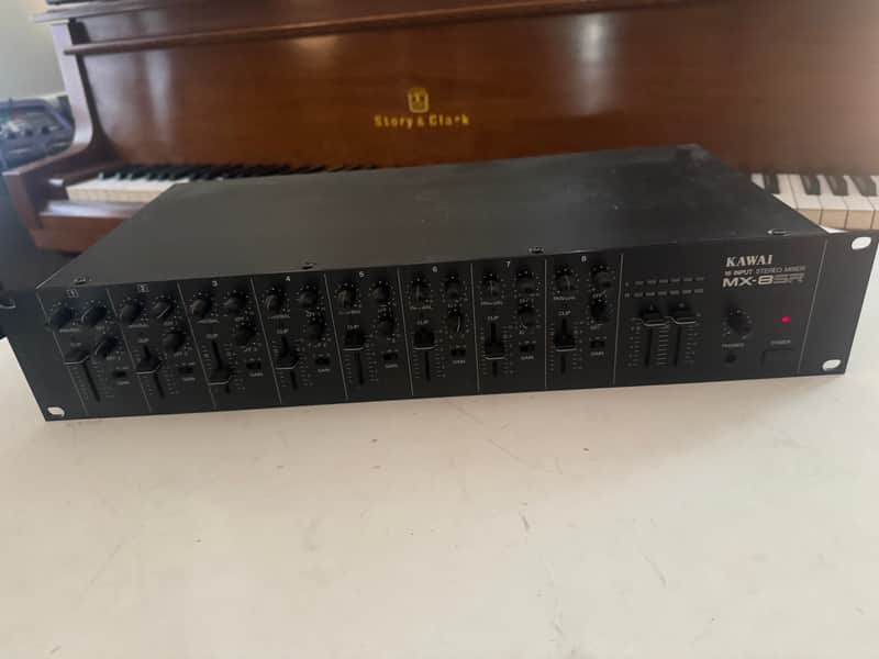 Kawai MX-8SR 16-Channel Stereo Line Mixer – Great Condition image 1